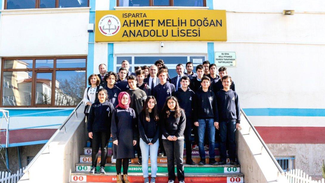 İl Milli Eğitim Müdürümüz Dr. Ahmet YILDIRIM Okul Ziyaretlerine Hız Kesmeden Devam Ediyor.