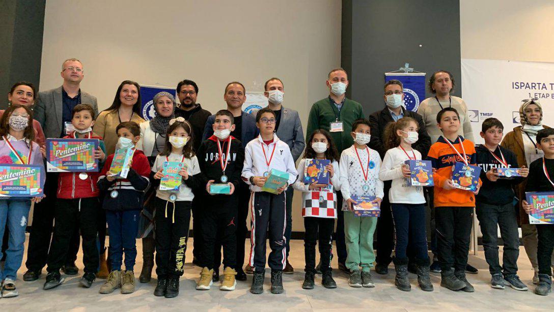 4. Türkiye Akıl ve Zeka Oyunları Turnuvası'nın Isparta İl Finali Gerçekleştirildi