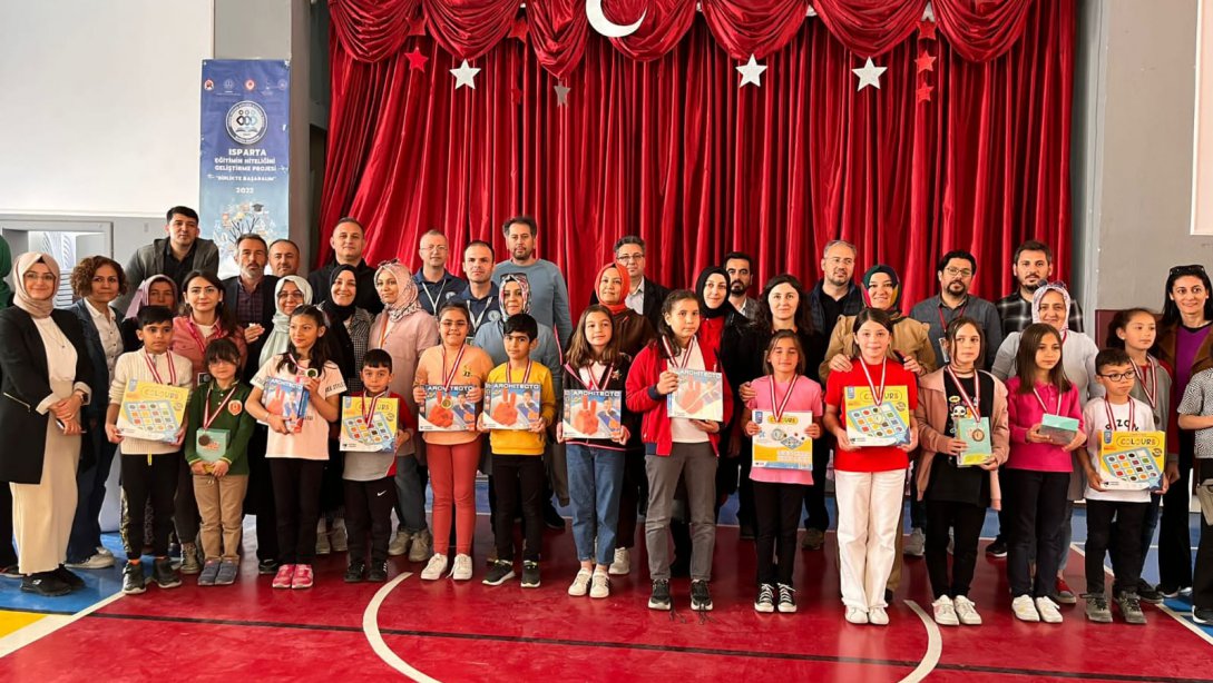 Akıl ve Zeka Oyunları 5. Türkiye Şampiyonası Isparta İl Finali İlkokullar Kategorisindeki Müsabakalar Tamamlandı