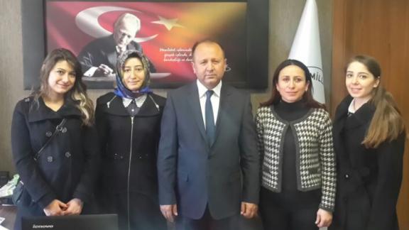 Gül Mesleki Teknik Anadolu Lisesi Aday Öğretmenleri Müdürlüğümüze Ziyaret Gerçekleştirdiler