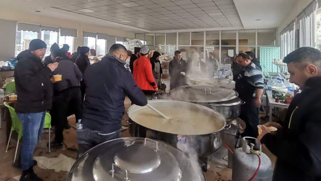 Müdürlüğümüzün Kahramanmaraş'ta Kurduğu Mutfak Artık 15 Bin Kişiye Hizmet Veriyor