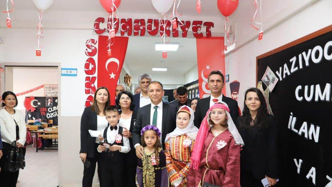 Cumhuriyet Sokağı'nın Açılışı Gerçekleştirildi