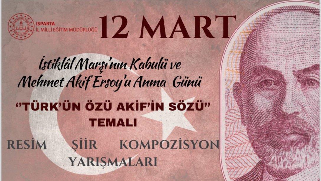 12 Mart Türk'ün Özü Akif'in Sözü Yarışmaları Sonuçlandı
