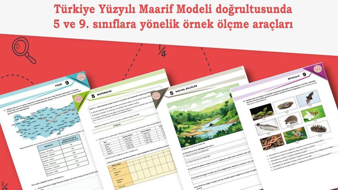 YENİ MÜFREDATA UYGUN YENİ ÖRNEK ÖLÇME ARAÇLARI YAYIMLANDI