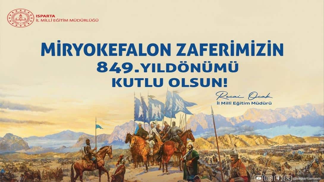 Miryokefalon Zaferi'nin 849. Yılı